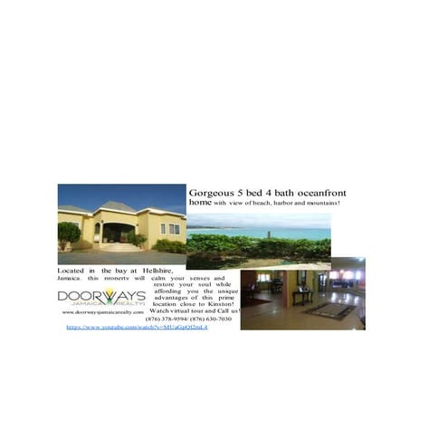 Hellshire Home by the beach!