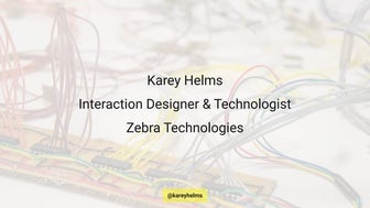 Making the Invisible Physical (WIAD16 Bristol)