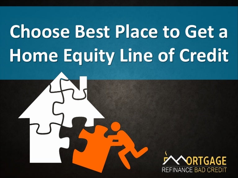 Apply For a Home Equity Line Of Credit Qualify for HELOC Online