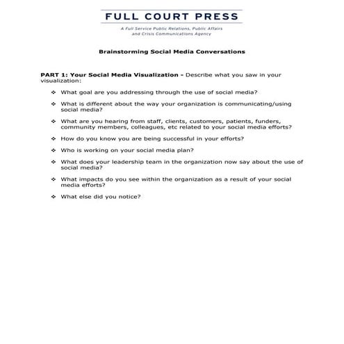 HELP - Planning guide