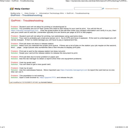 Help Center   Go Print   Tro..