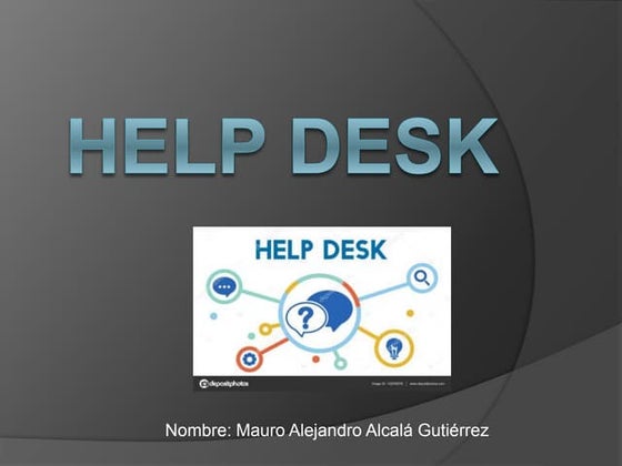 Protocolo de atención help desk | PPT