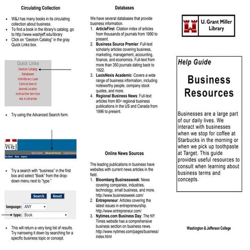 Business Help Guide