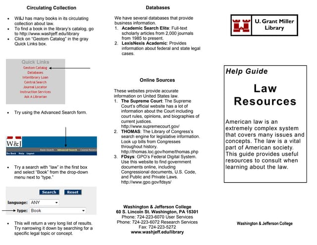 Law Help Guide