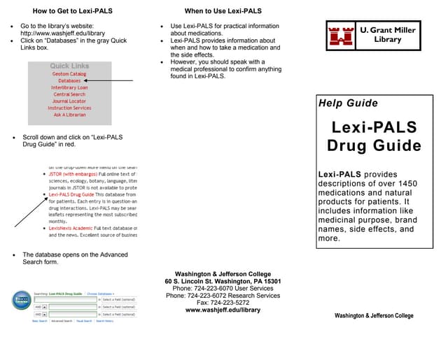 LEXI-Pals Help Guide