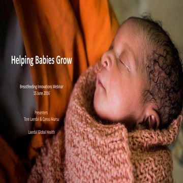 Helping Babies Grow: Laerdal Global Health