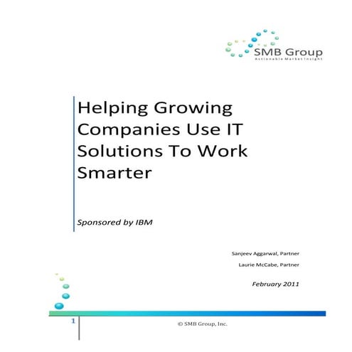 Helping growing companies