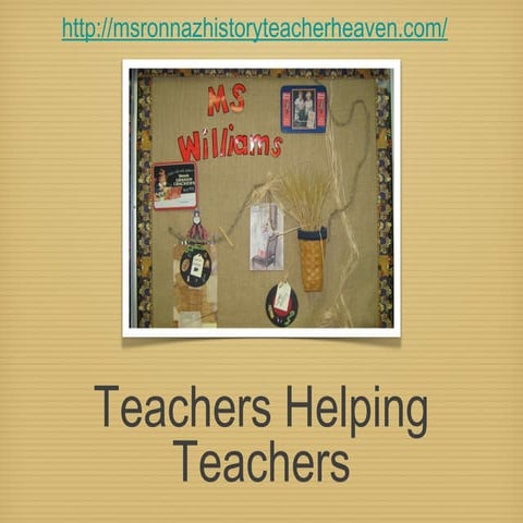 Helping Teachers