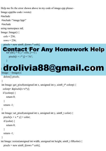 Help me fix the error shown above in my code of image.cpp please~I.pdf