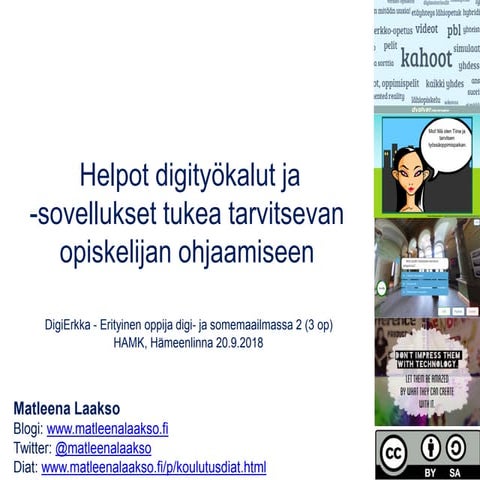 DigiErkka: helpot digityokalut ja  sovellukset