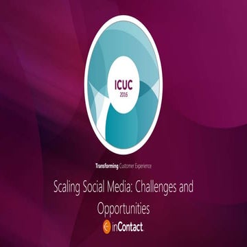 Scaling Social Media: Challenges and Opportunities