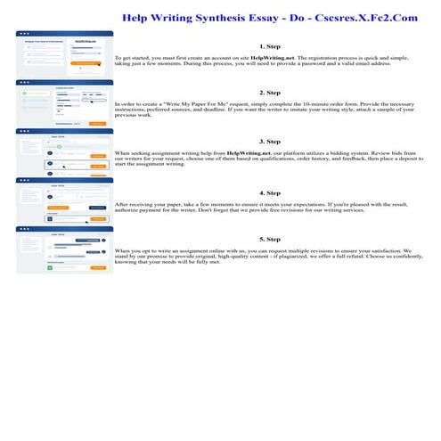 Help Writing Synthesis Essay - Do - Cscsres.X.Fc2.Com