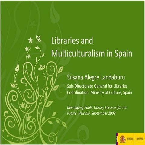 Libraries and Multiculturalism in Spain