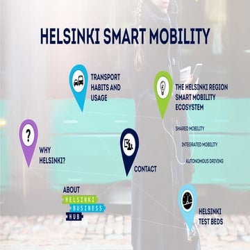 Smart mobility in the Helsinki region