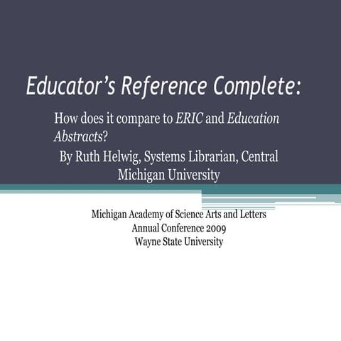Educator's Reference Complete