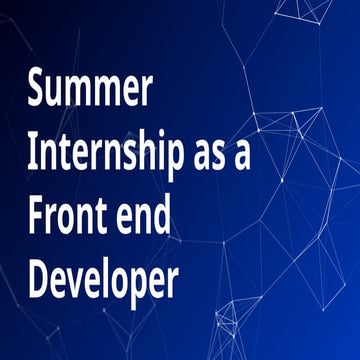 Web_development_internship_presentaton__