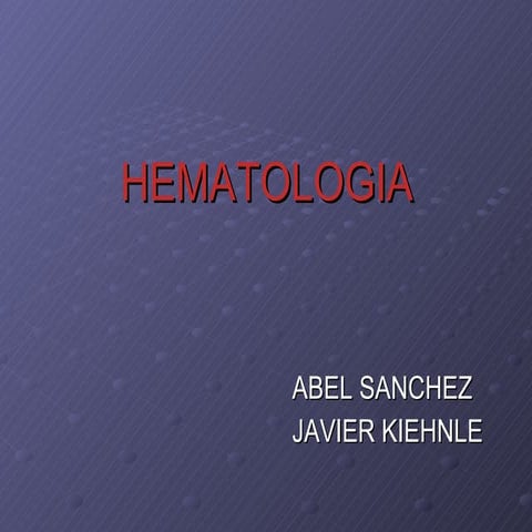 Hematologia