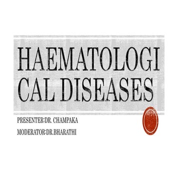 HAEMATOLOGICAL              DISEASES  .pptx