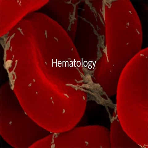 hematology PowerPoint, Nancy Caroline medic