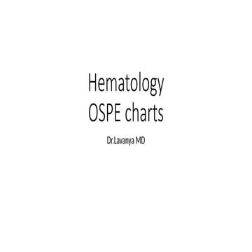 OSPE Charts for pathology PGs , Charts and keys | PPTX