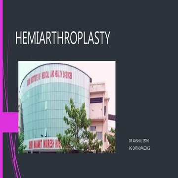 Hemiarthroplasty 