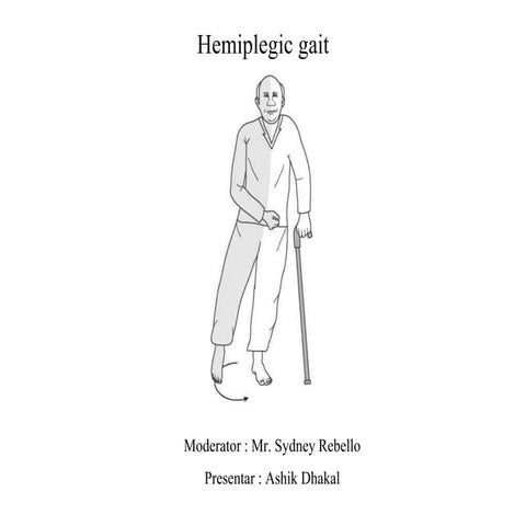 Hemiplegic gait
