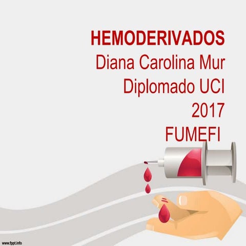 hemoderivados enfermeria 170529000332.ppt