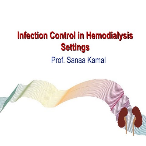 Hemodialysis Dr. Sanaa Kamal