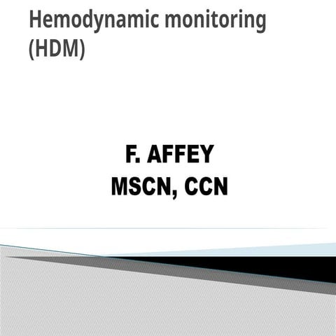 Health Sciences Hemodynamic monitoring.pptx