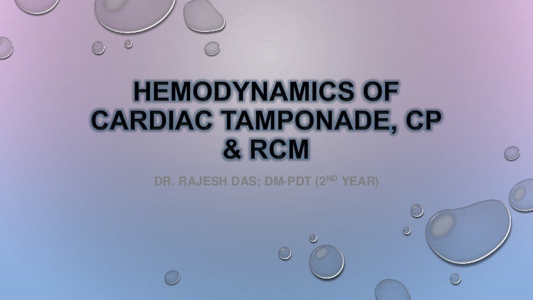 hemodynamics for dummies