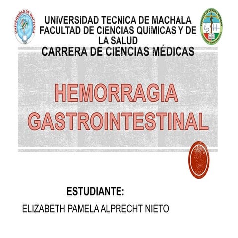 Hemorragia gastrointestinal