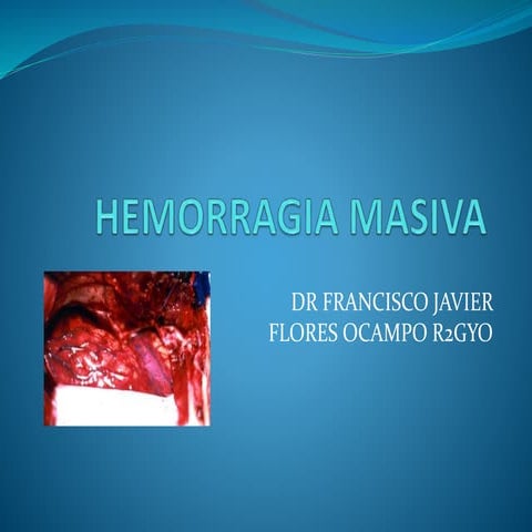 Hemorragia masiva