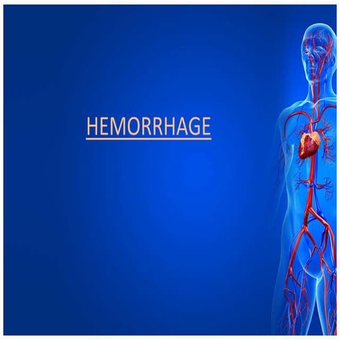 Hemorrhage in children