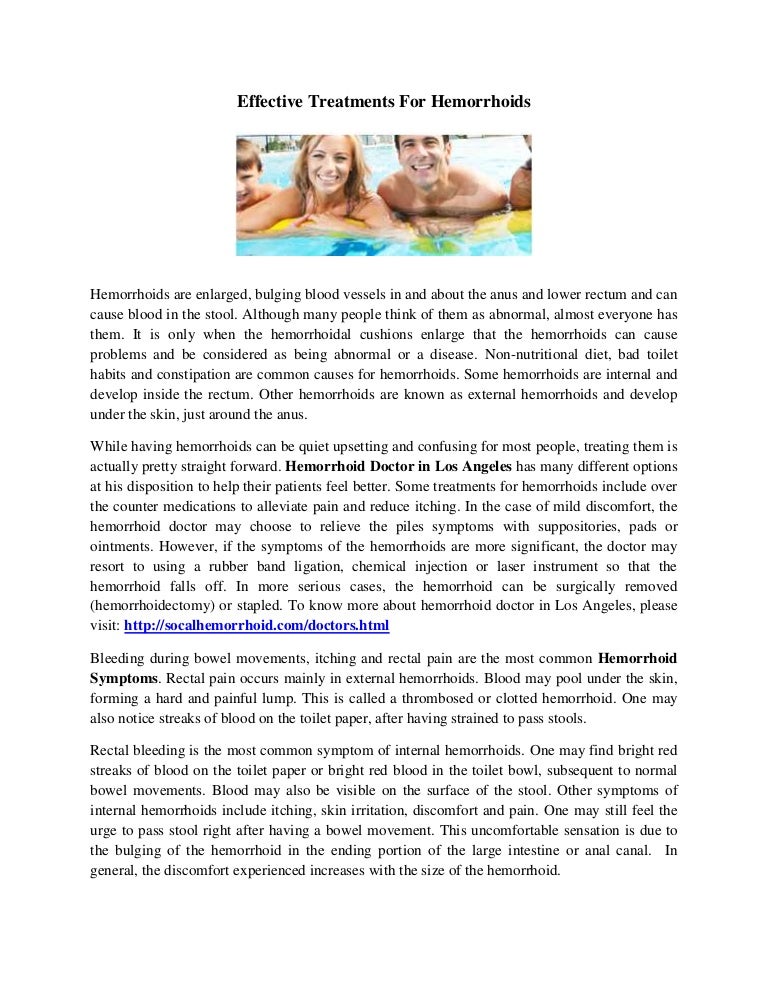 Hemorrhoid doctor in_los_angeles