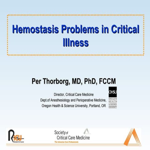 Hemostasis