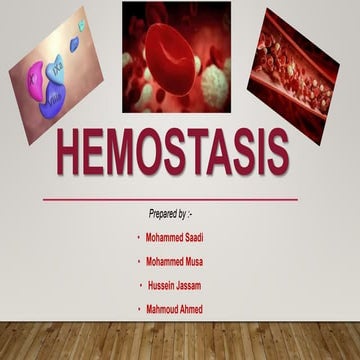Hemostasis