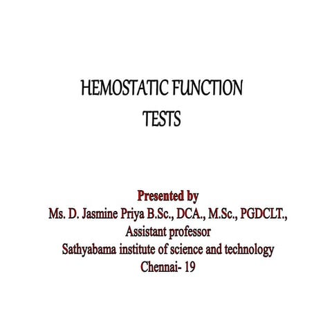 hemostatic function tests.pptx