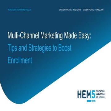 Multi-Channel Marketing Made Easy: Tips and Strategies to Boost Enrollment.pdf