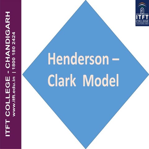 ITFT  -  Henderson clark model