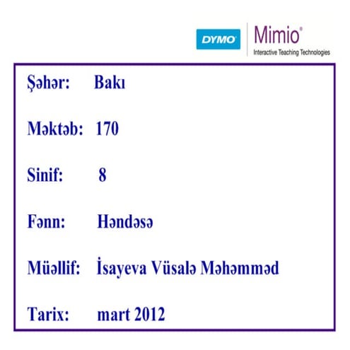 Üçbucağın sahəsi