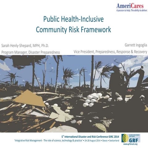 Disability Inclusive Disaster Risk Reduction | PPTX