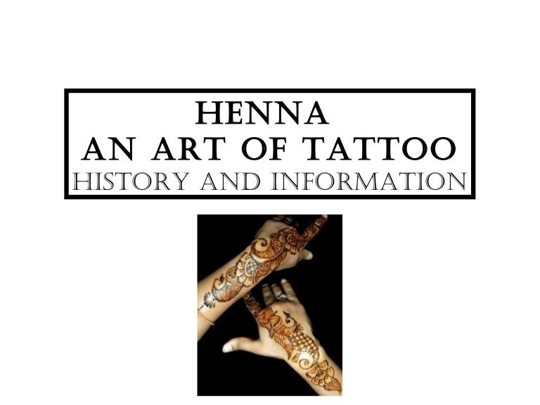 Henna presentation