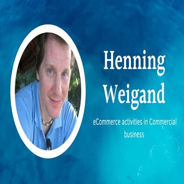 Plastic pollution, an escalating environmental crisis- Henning Weigand ...