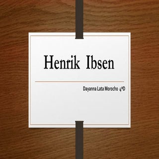 Henrik ibsen (1)