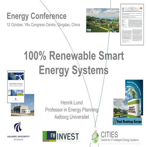 100% Renewable Smart Energy Systems | PDF