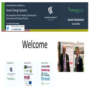 Professor Henrik Lund's Opening Speech at the #SESAAU2020 Conference, October...