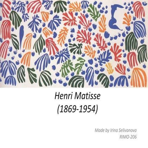 Henri Matisse 2