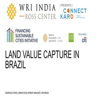 CK2018: Land value capture in Brazil