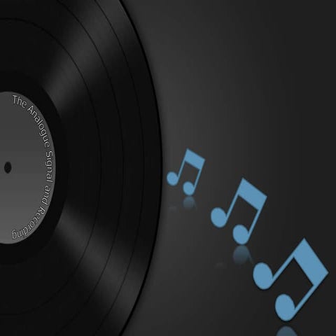 Analogue sound and recording