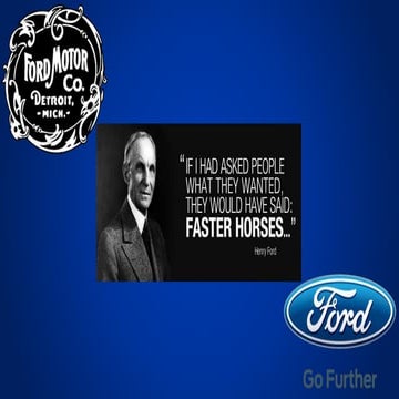 Henry Ford and Innovation